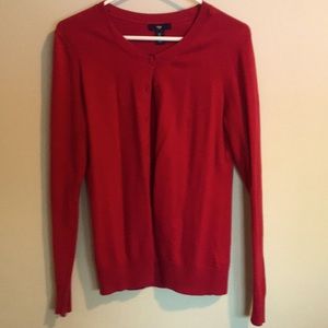 Red GAP cardigan- S